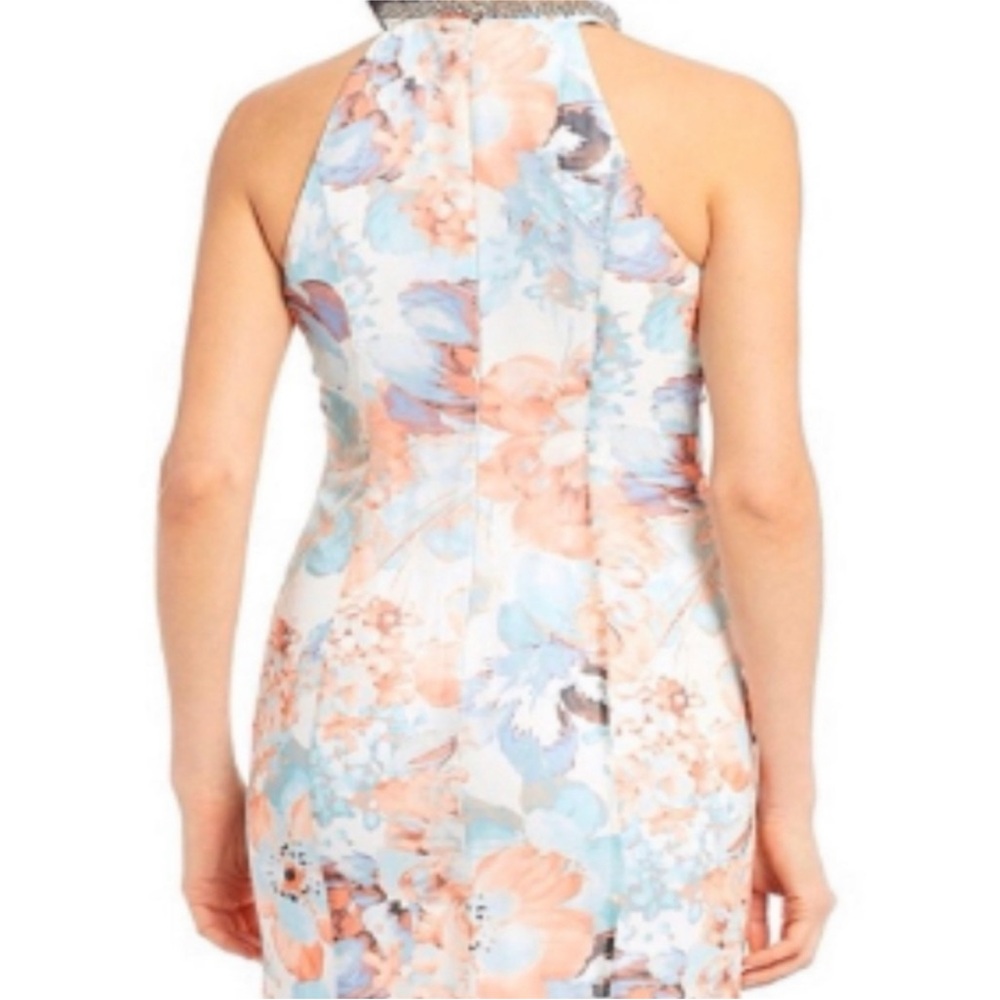 Calvin Klein floral maxi dress